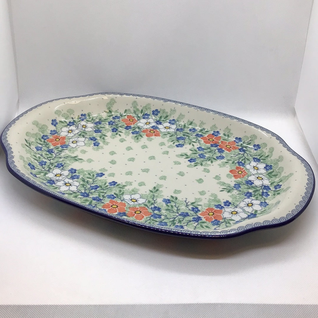 U4782 Oval Platter 15.5"