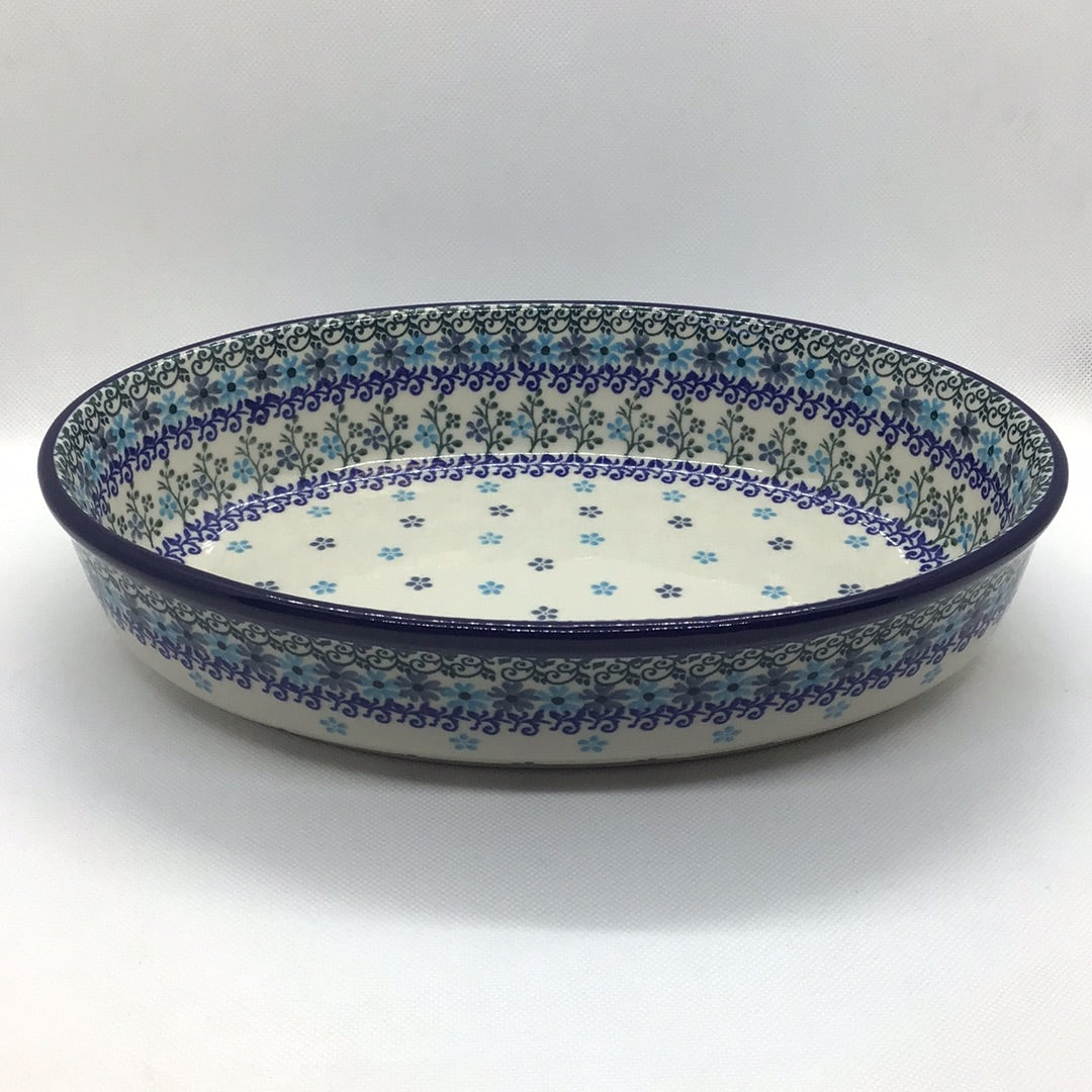 Icicle Oval Baker 10.5"
