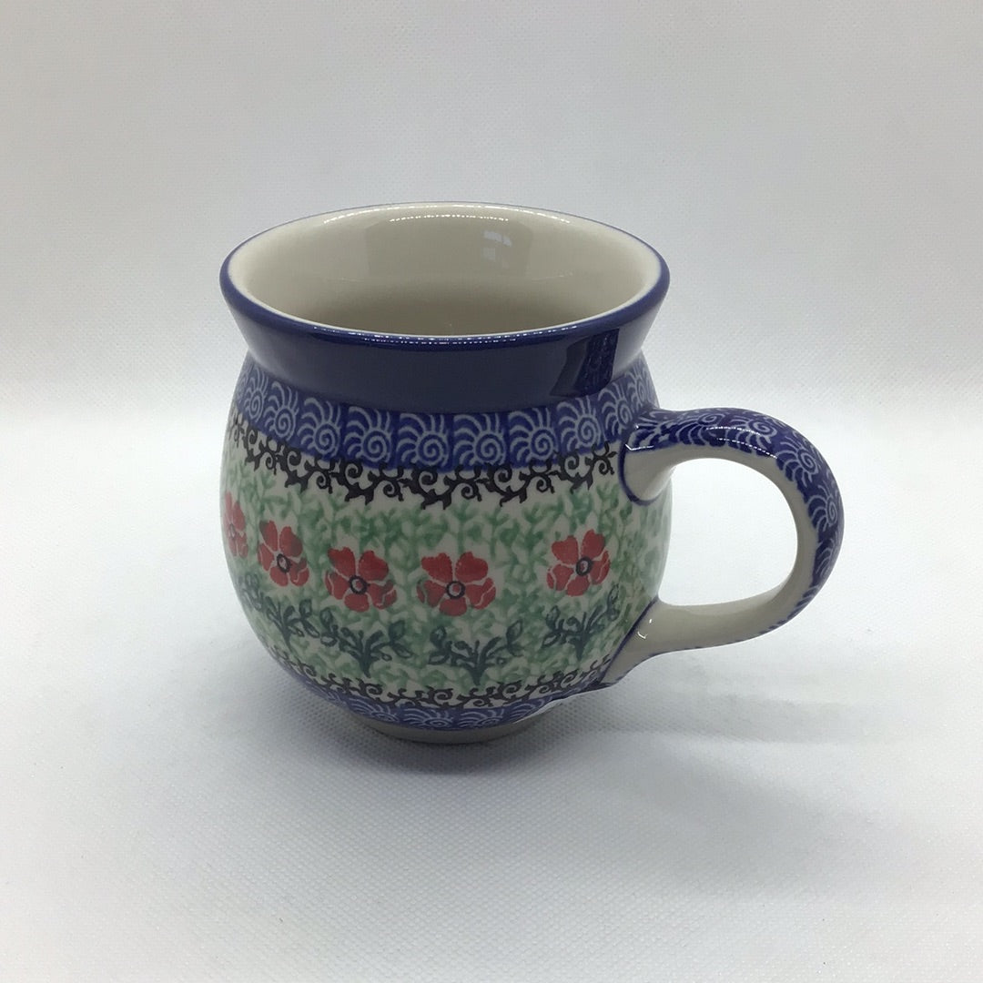 Polish Pottery 12 oz Bubble Mugs