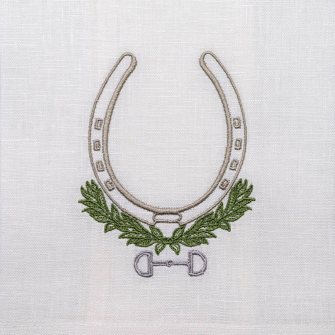 Arte Italica &amp; Crown Linen Designs - Equestrian Linen Towel