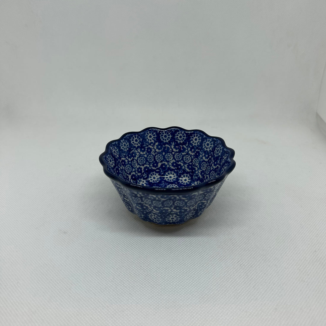 Midnight Fluted Bowl 4&quot;