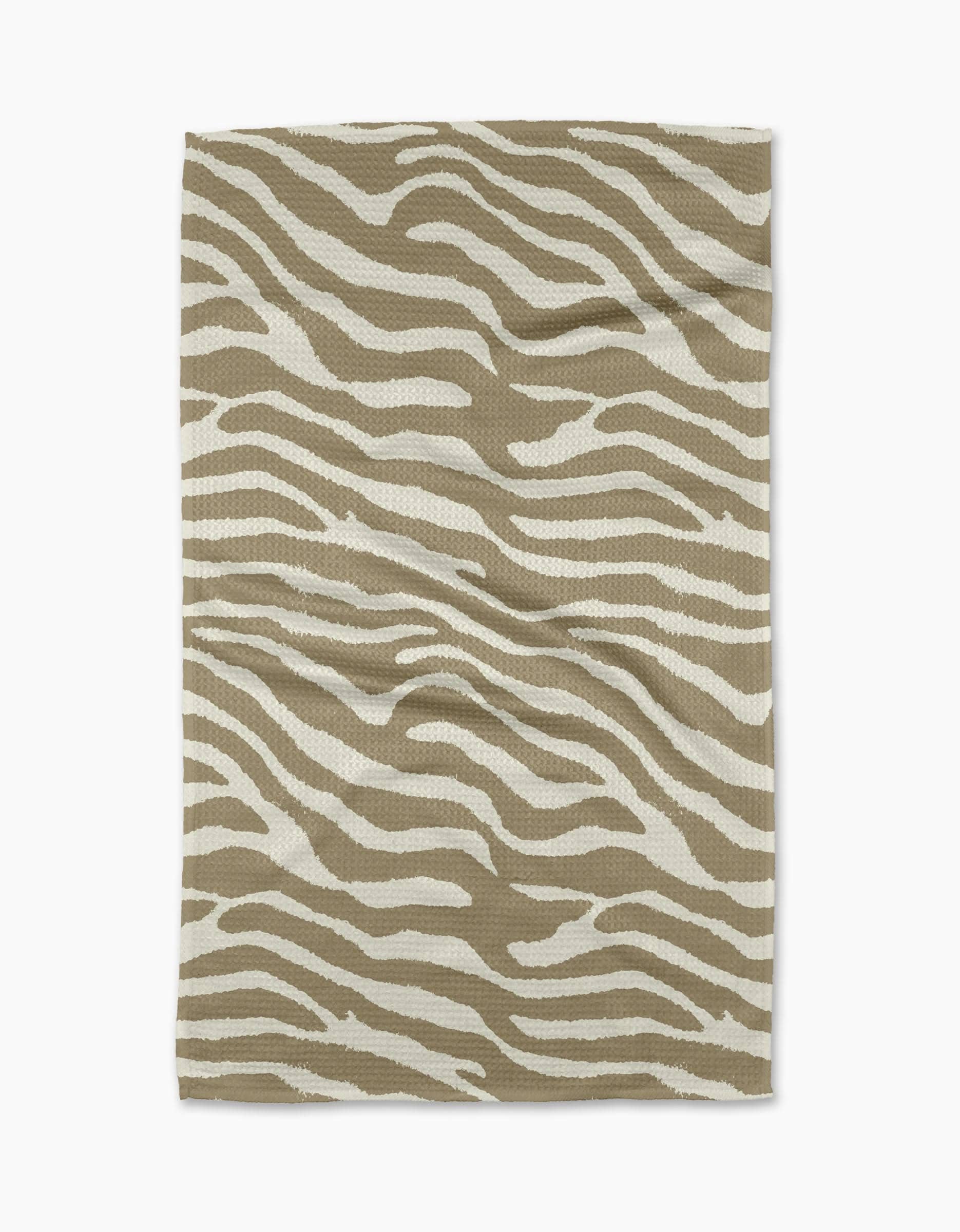 Geometry - Zira Tan Tea Towel