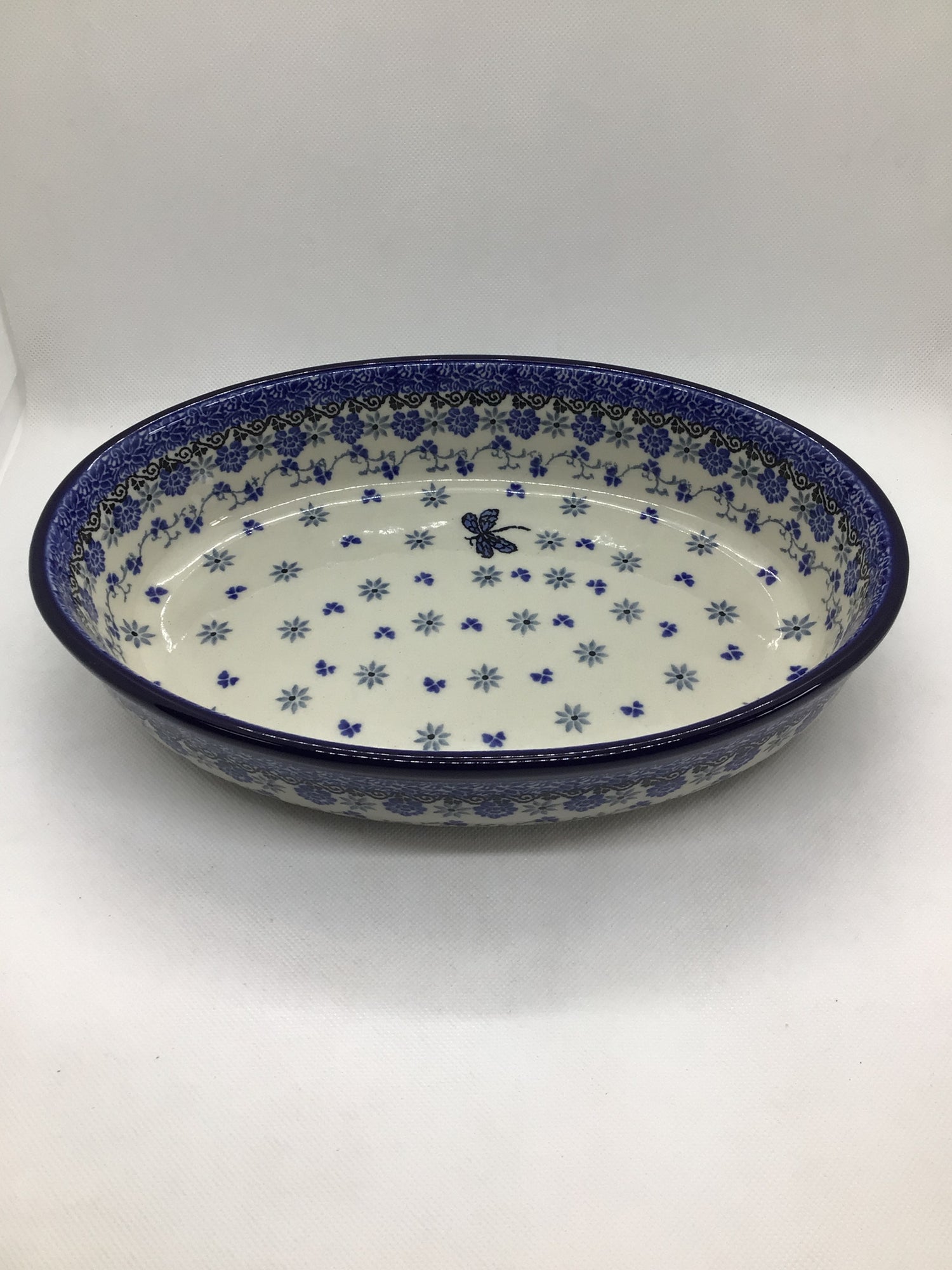 Dragonfly Oval Baker 10.5&quot;