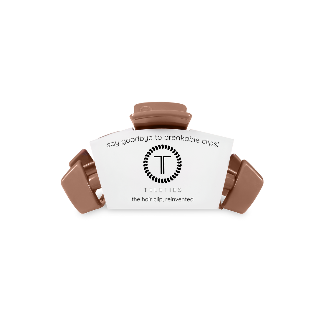 Classic Hair Clip | Tiny | Mocha Mousse