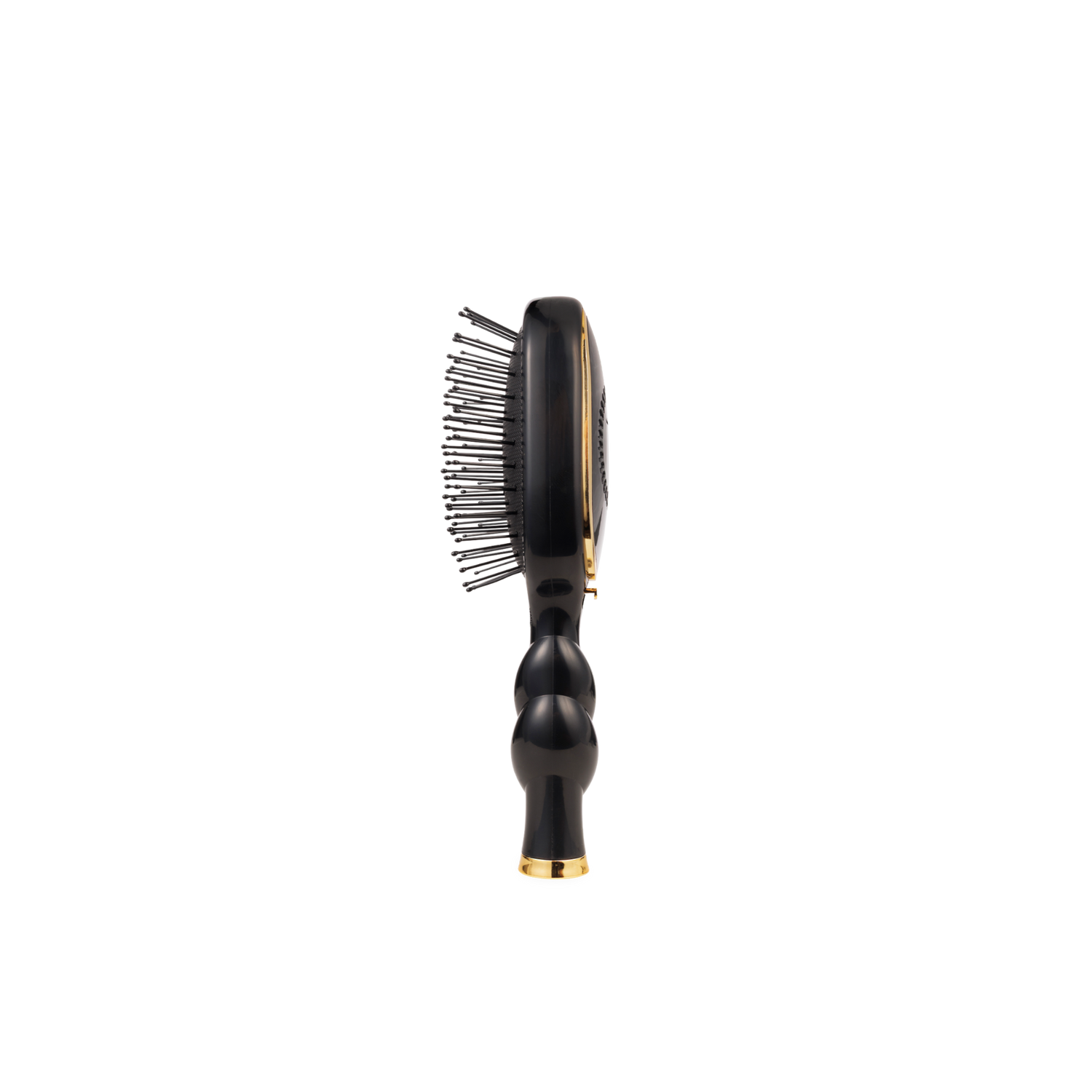 TELETIES - Mini Detangler Brush | Jet Black | Medium