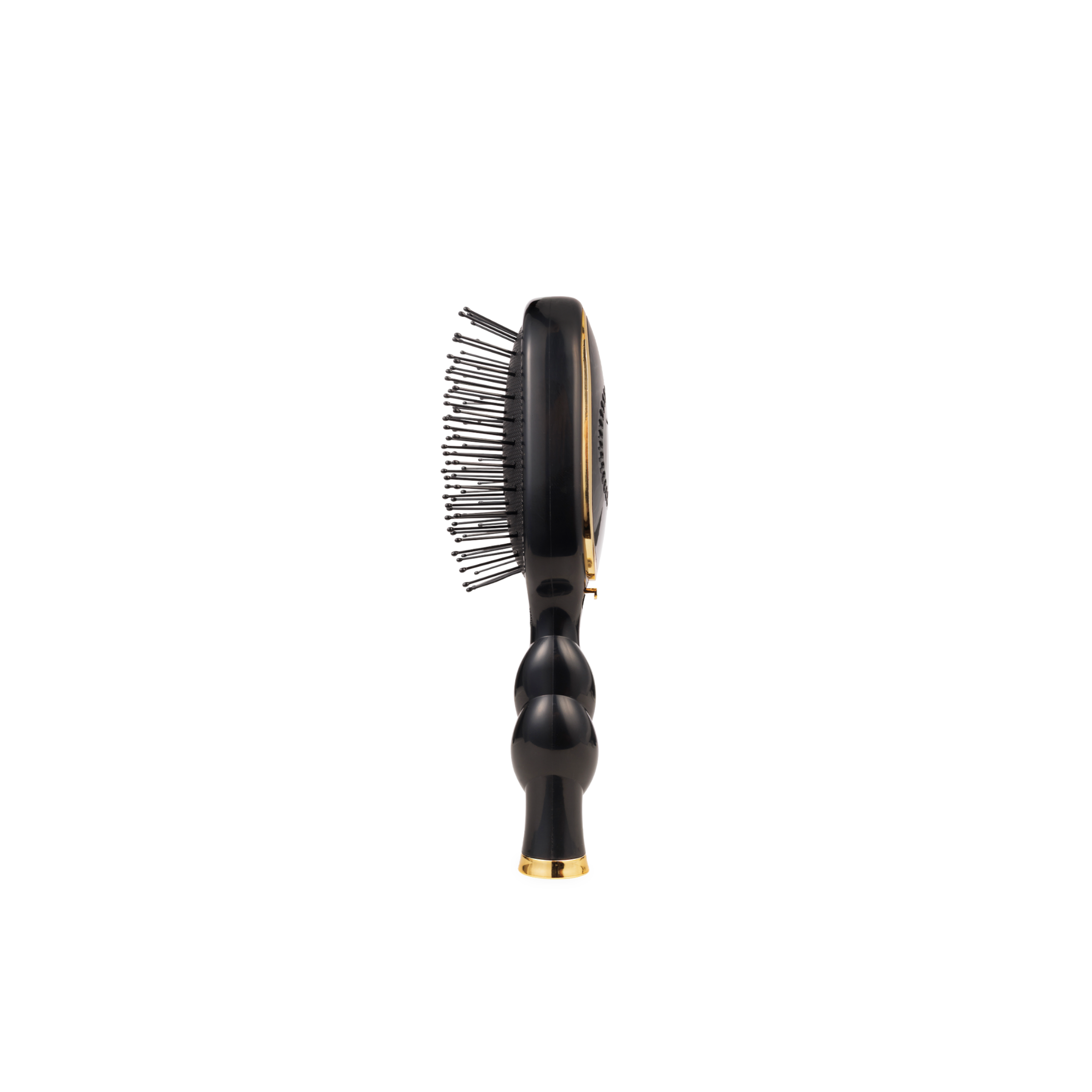 TELETIES - Mini Detangler Brush | Jet Black | Medium