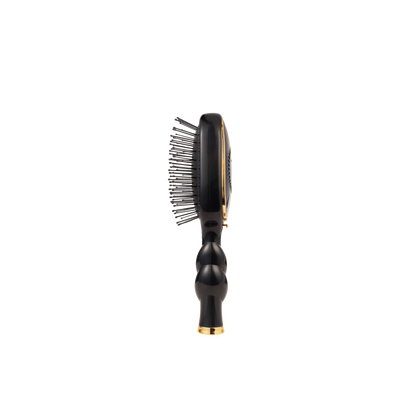TELETIES - Mini Detangler Brush | Jet Black | Medium