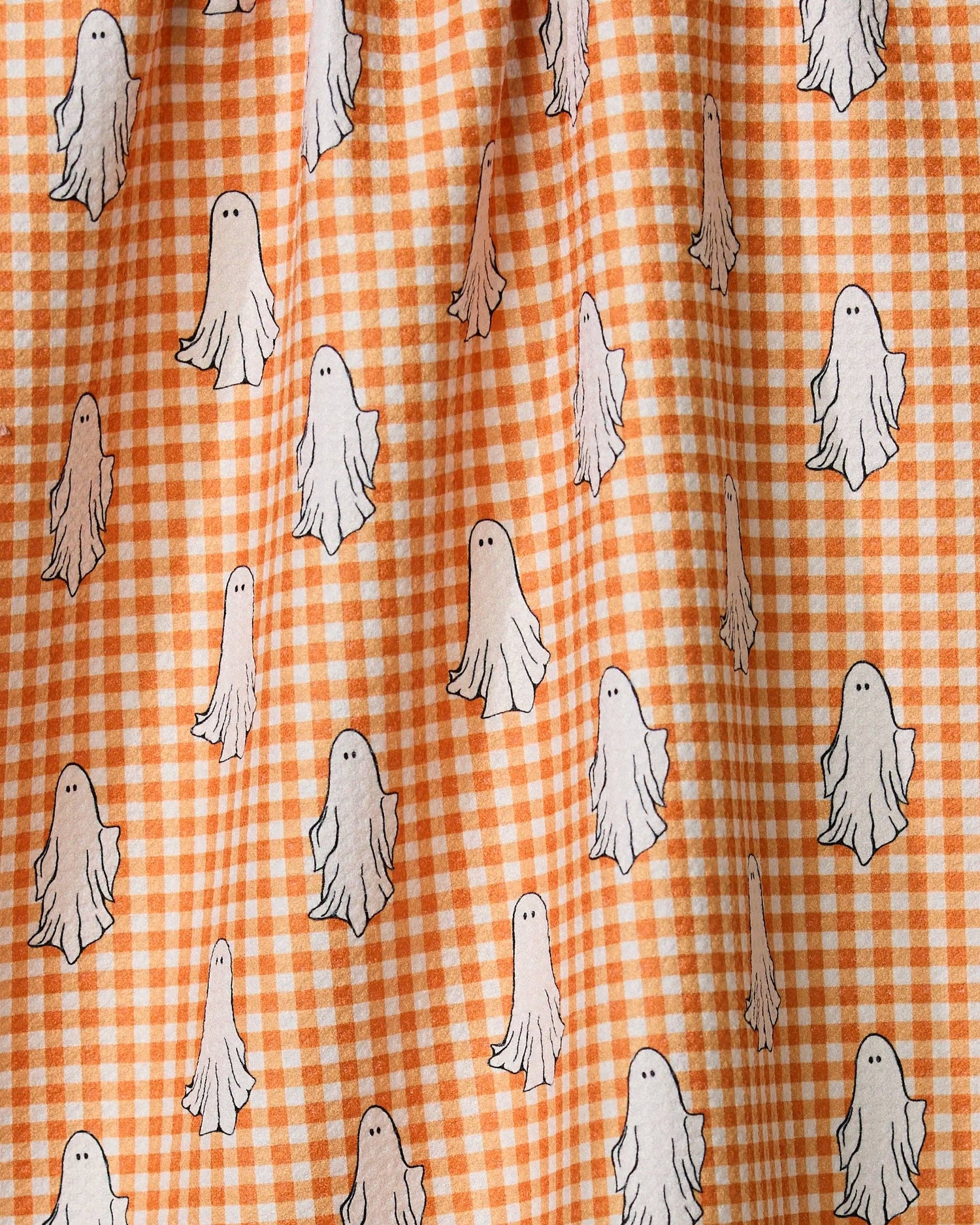 Geometry - Gingham Ghosts Tea Towel