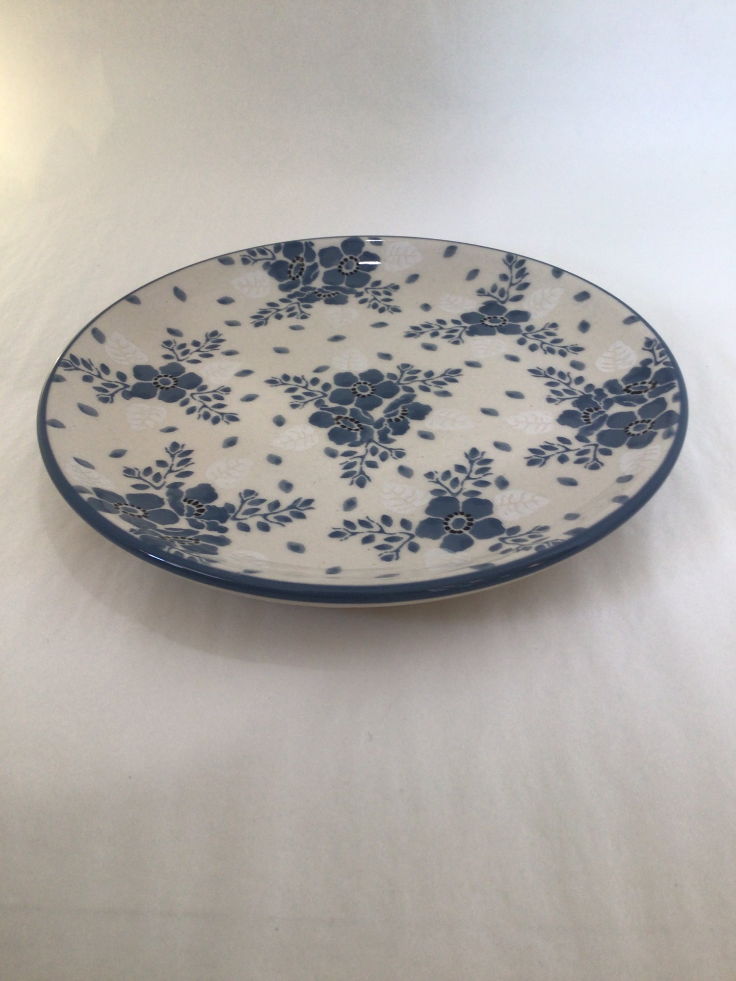 Blue Velvet Bread Plate 6.25"
