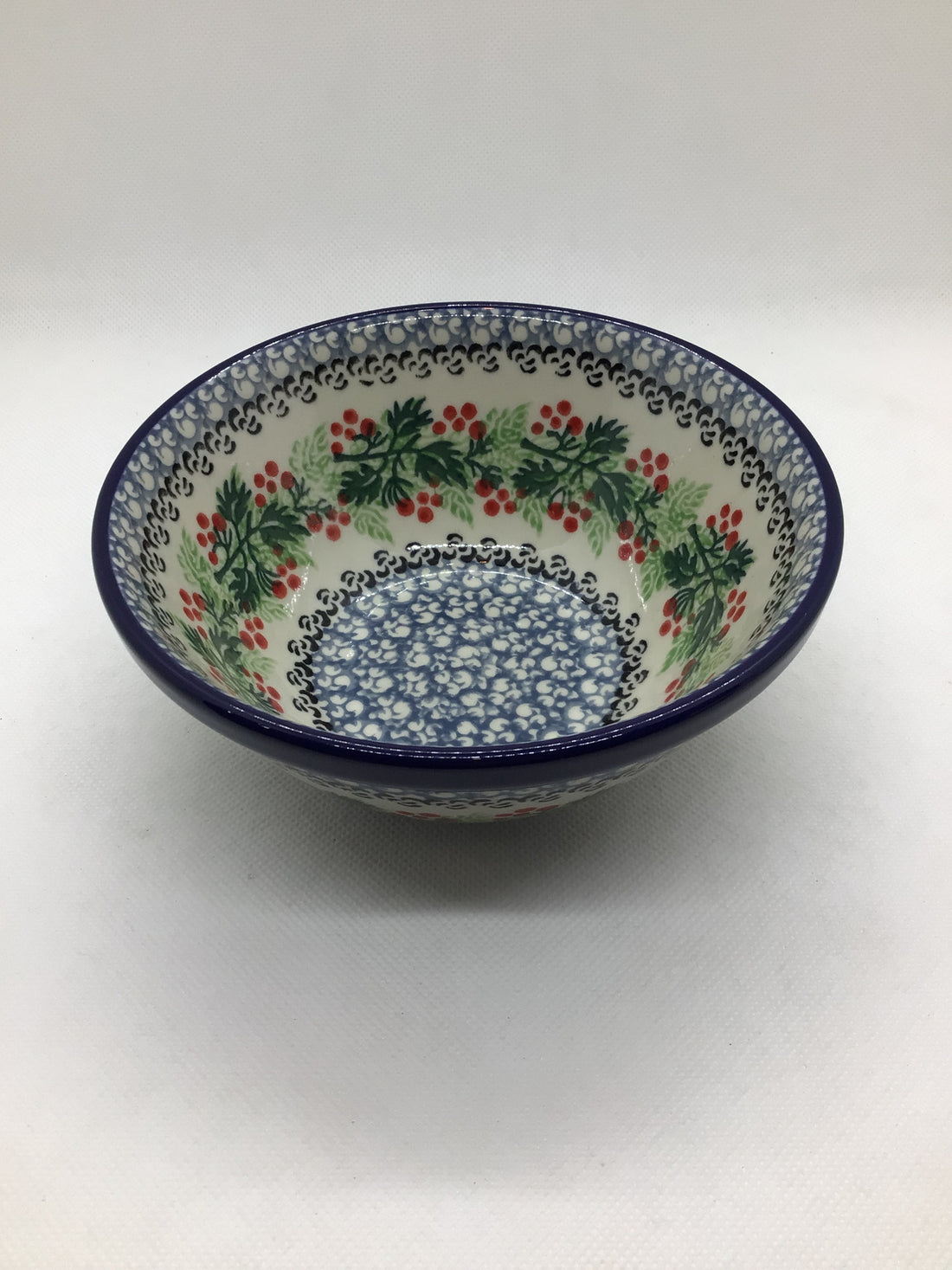 Holly Berry Nesting Salad/Cereal Bowl 5.5&quot;