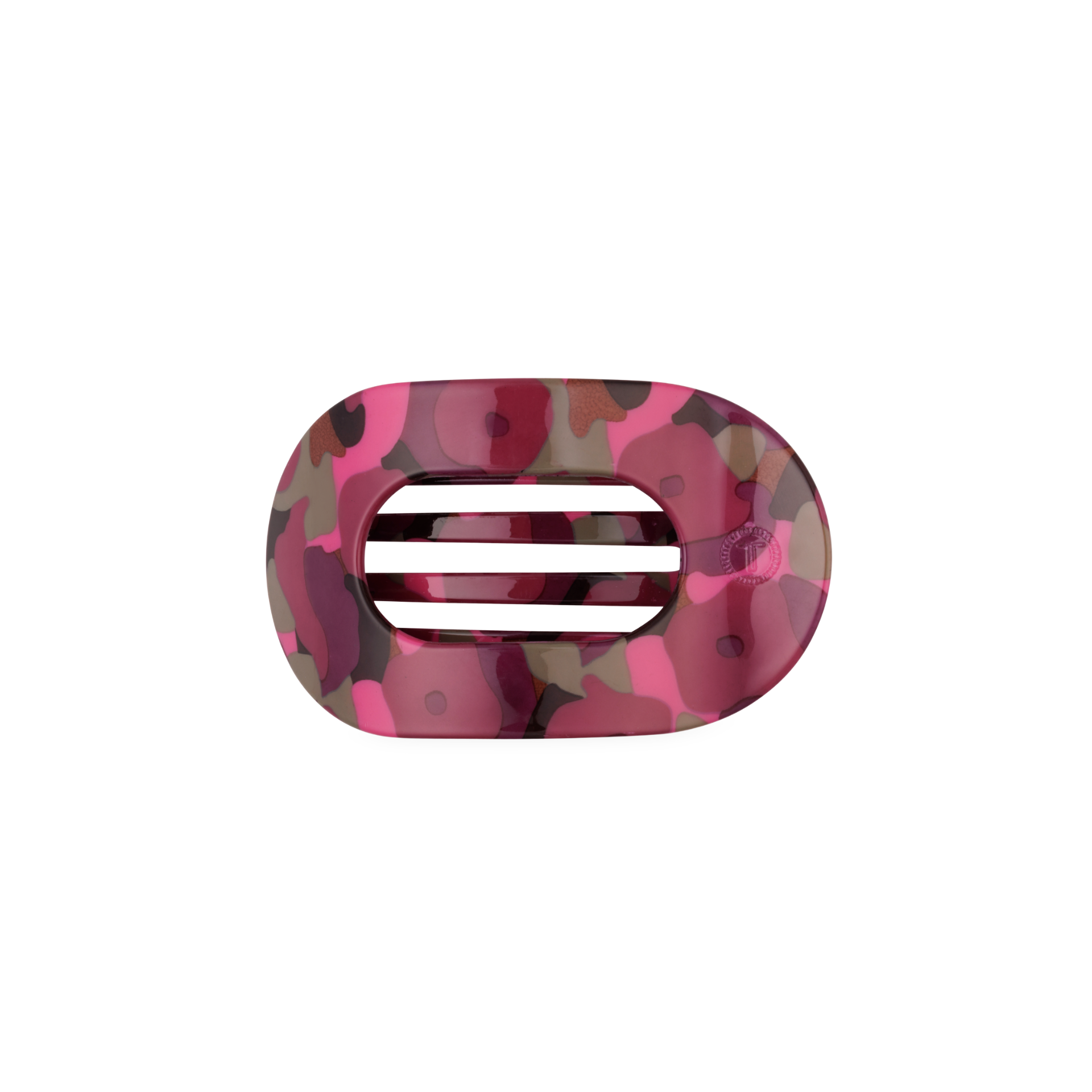 TELETIES - Garden Glam Small Flat Round Hair Clip