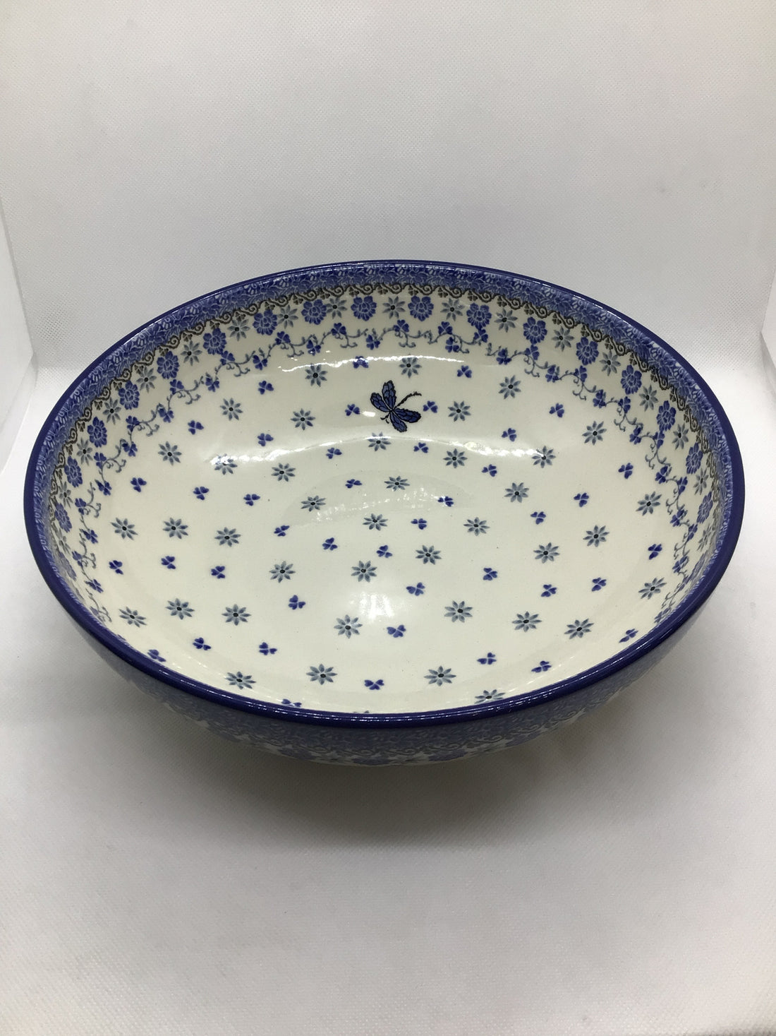 Dragonfly Shallow Serving Bowl 10&quot;
