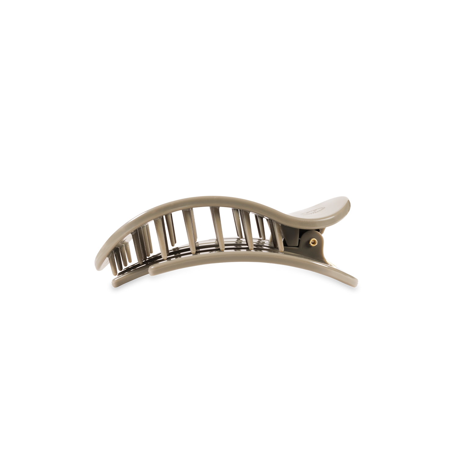TELETIES - Flat Round Hair Clip | Small | Sage It Ain&