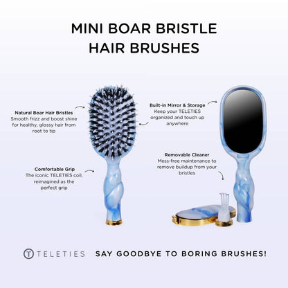 TELETIES - Mini Boar Brush | Tide &amp; True