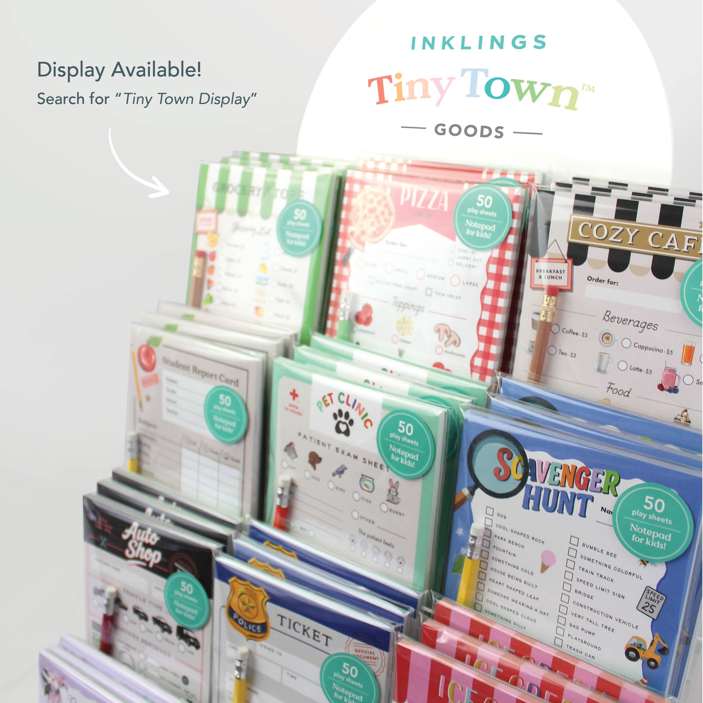 Inklings Tiny Town™ Play Notepad - Grocery Store