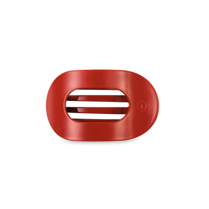 TELETIES - Flat Round Hair Clip | Small | Red Carpet Ready