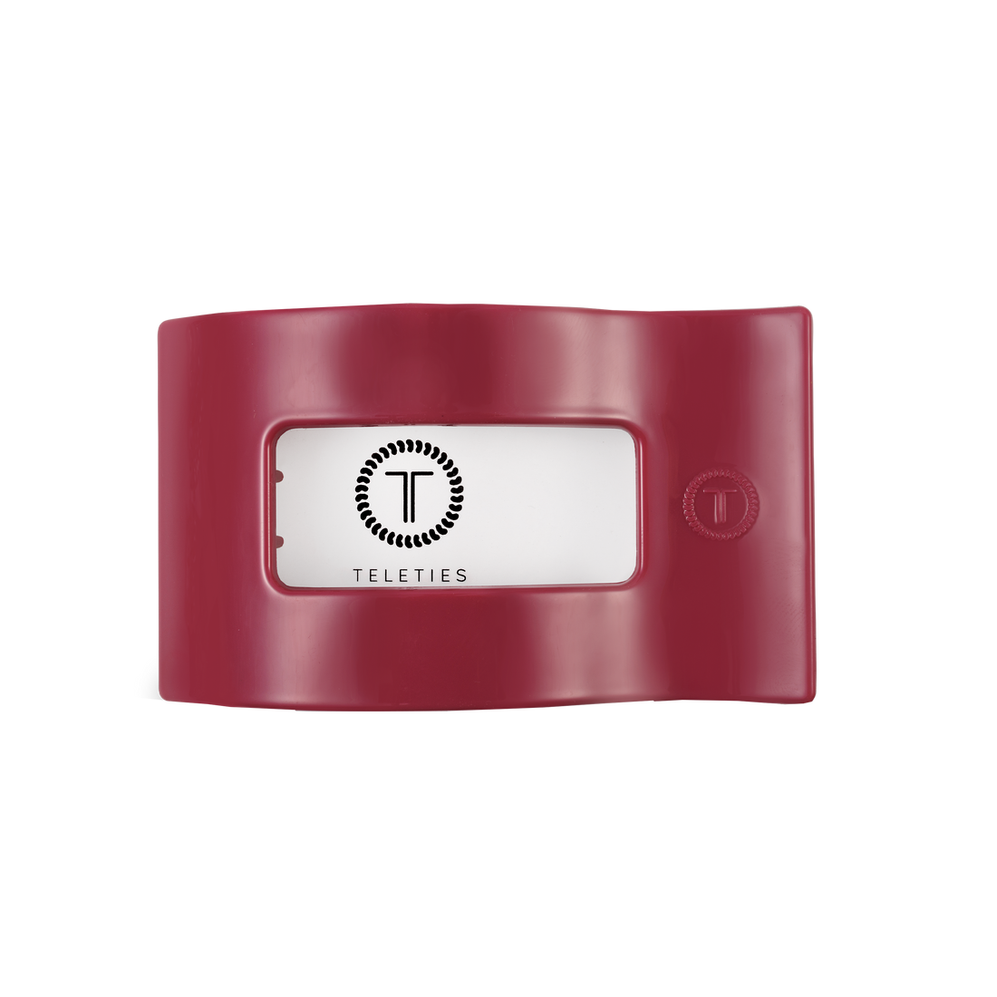 TELETIES - Flat Rectangle Hair Clip | Medium | Wild Side