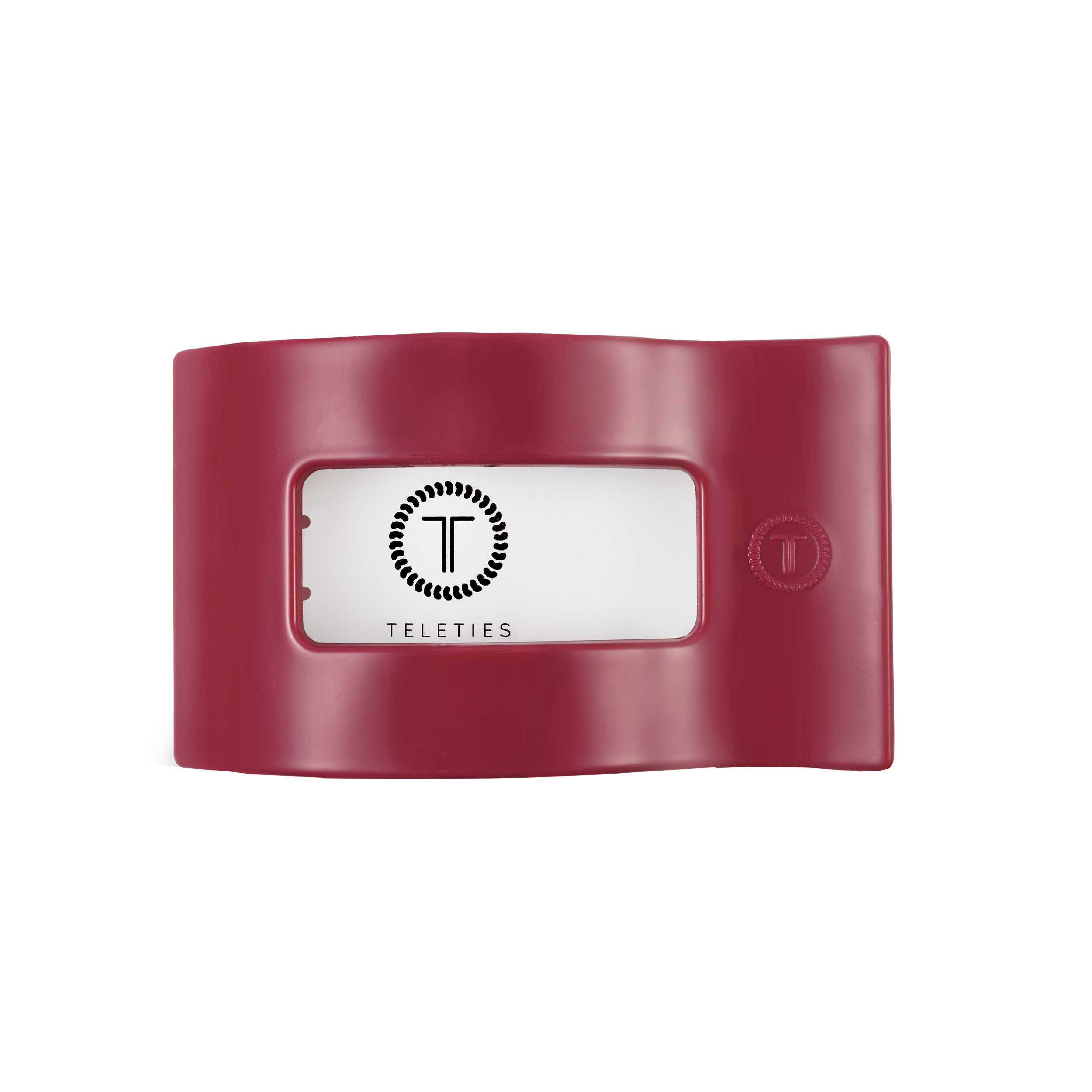 TELETIES - Flat Rectangle Hair Clip | Medium | Wild Side