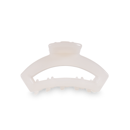 TELETIES - Open Hair Clip | Tiny | Coconut White