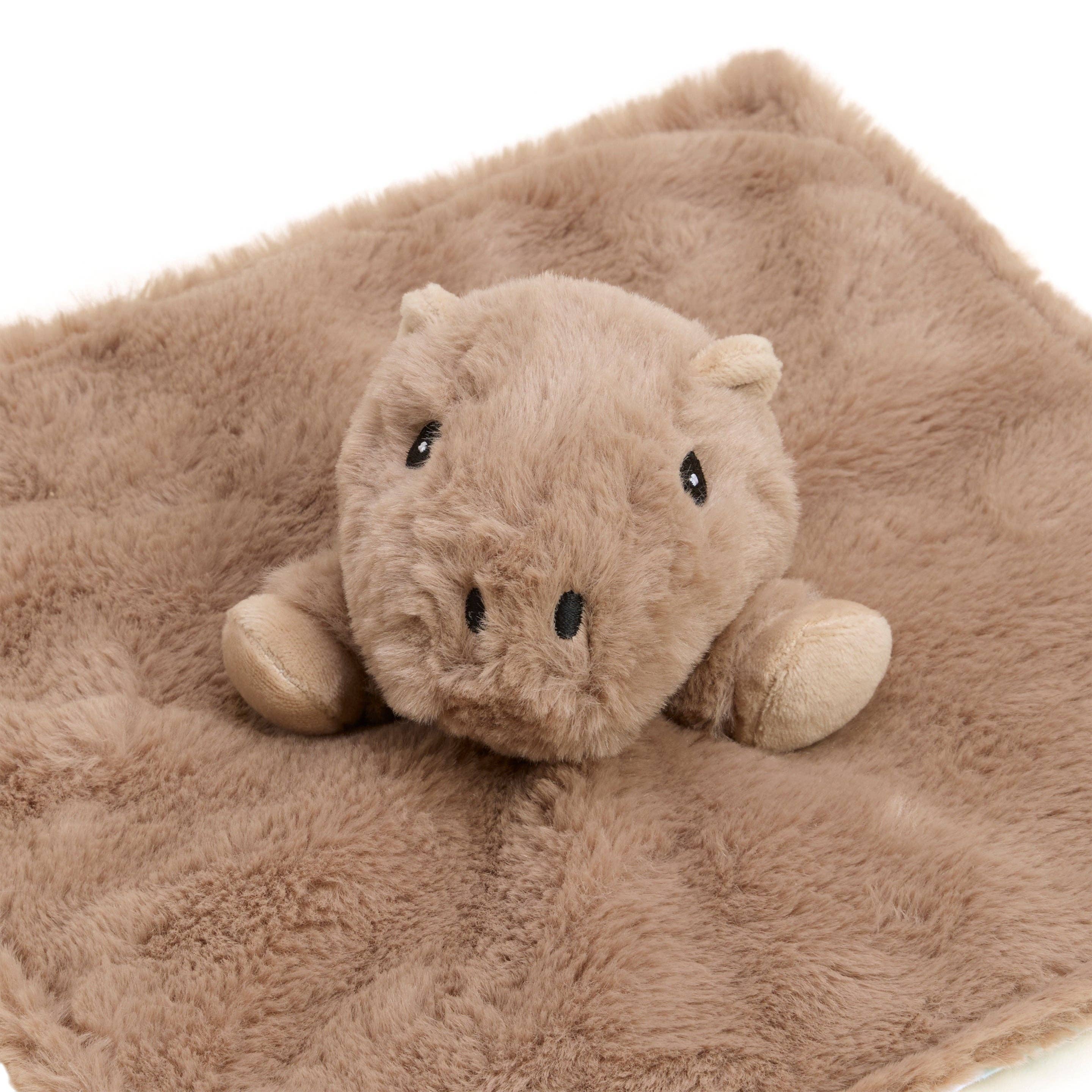 Warmies - Lavender Scented Plush - Gifts - Fall - Capybara Lovey Blanket Warmies