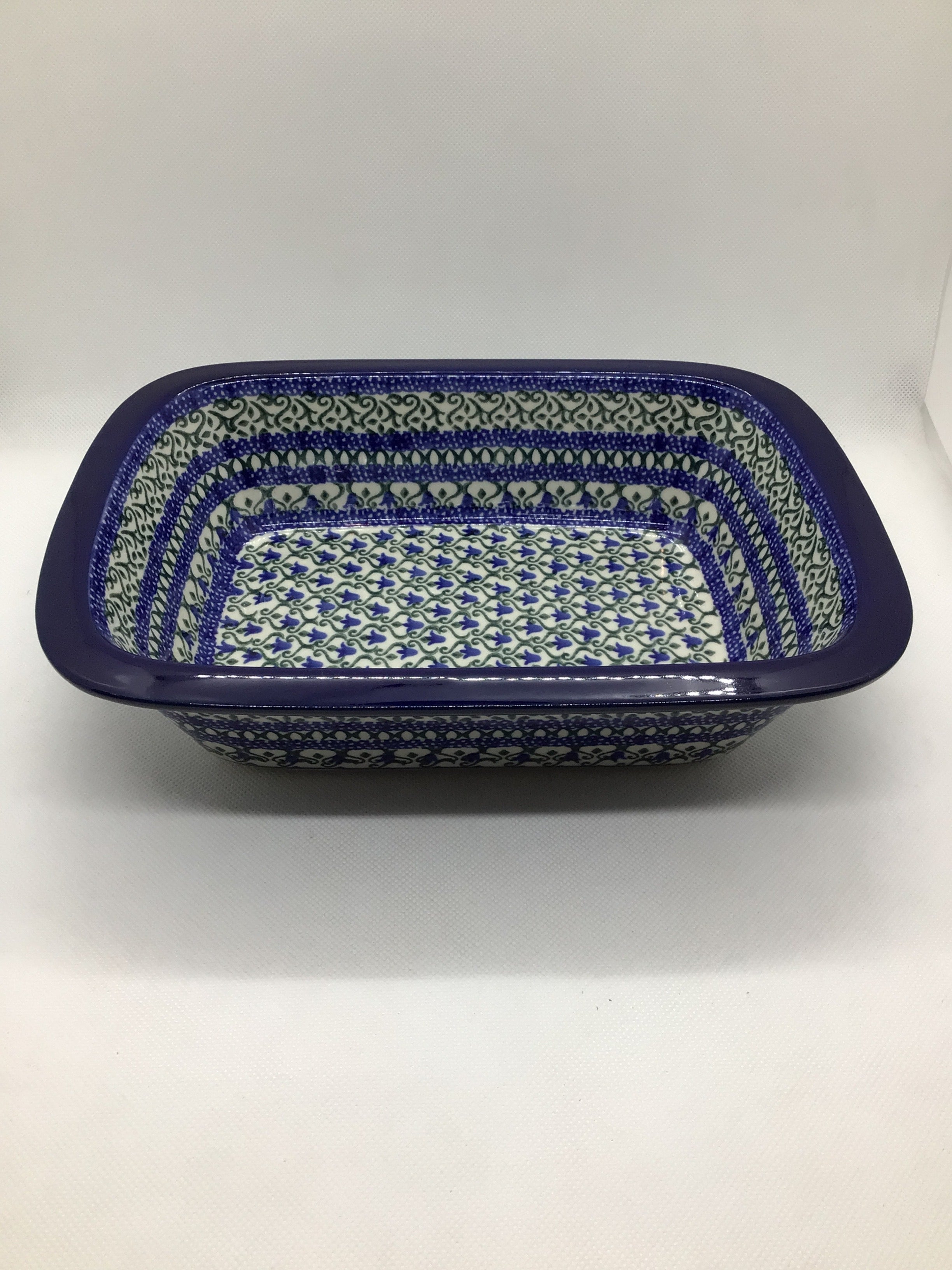 Tulip Trellis Grip Edge Baker 10x7