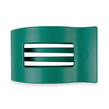 TELETIES - Flat Rectangle Hair Clip | Large | Fir Real