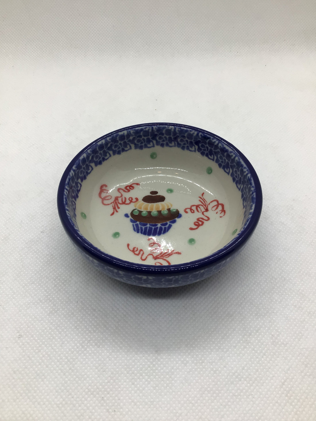 Sweet Swirl Tiny Round Bowl 3.5&quot;