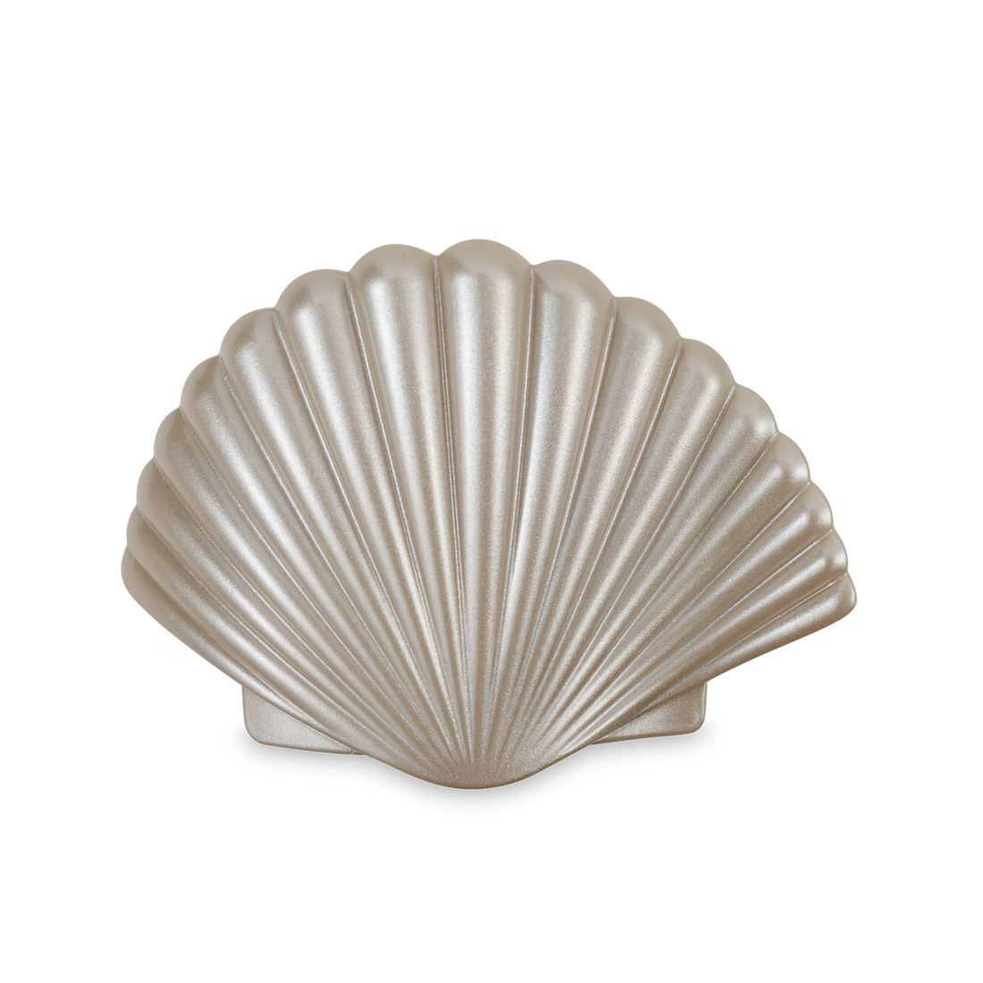 TELETIES - Shimmering Shell | Medium | Flat Hair Clip