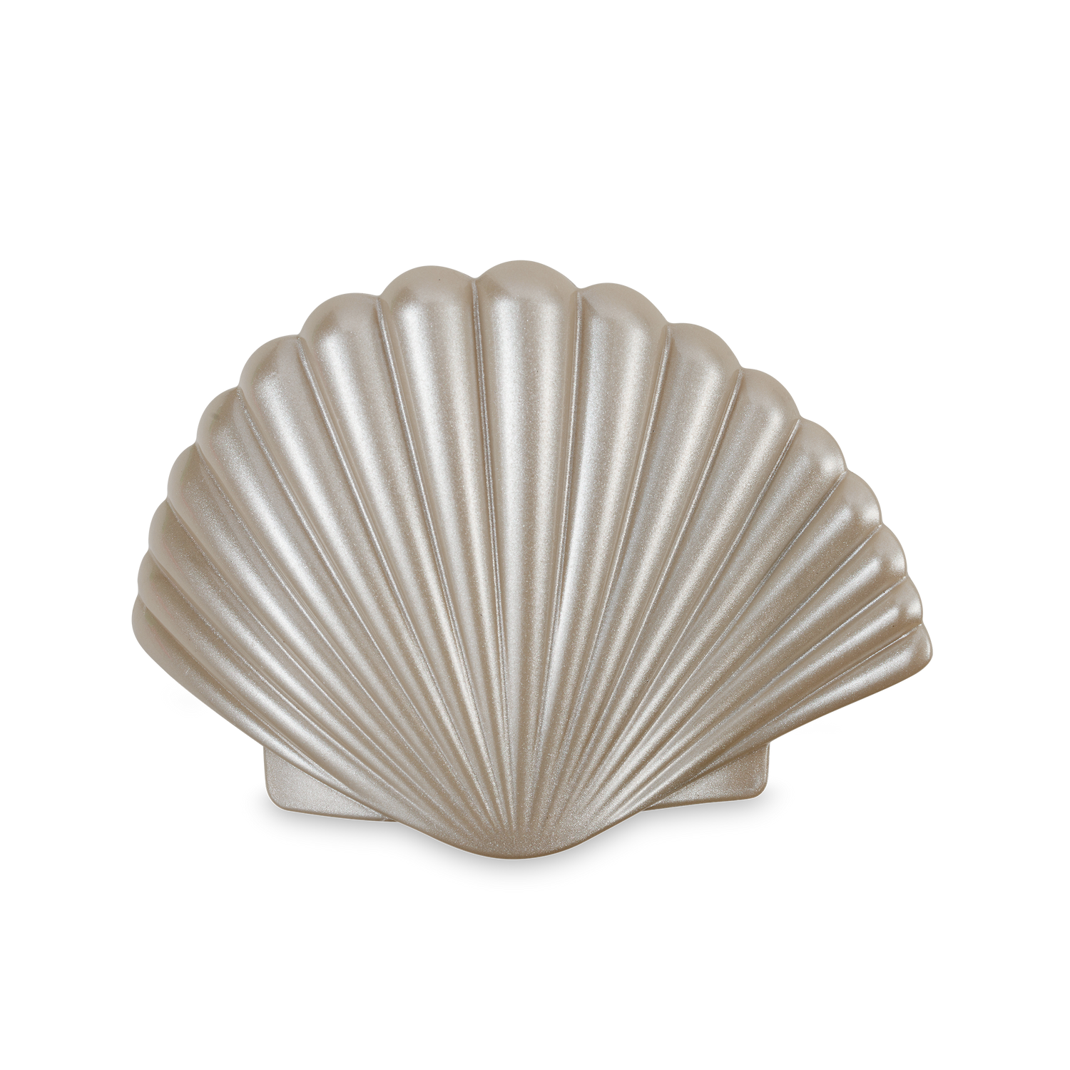 TELETIES - Shimmering Shell | Medium | Flat Hair Clip