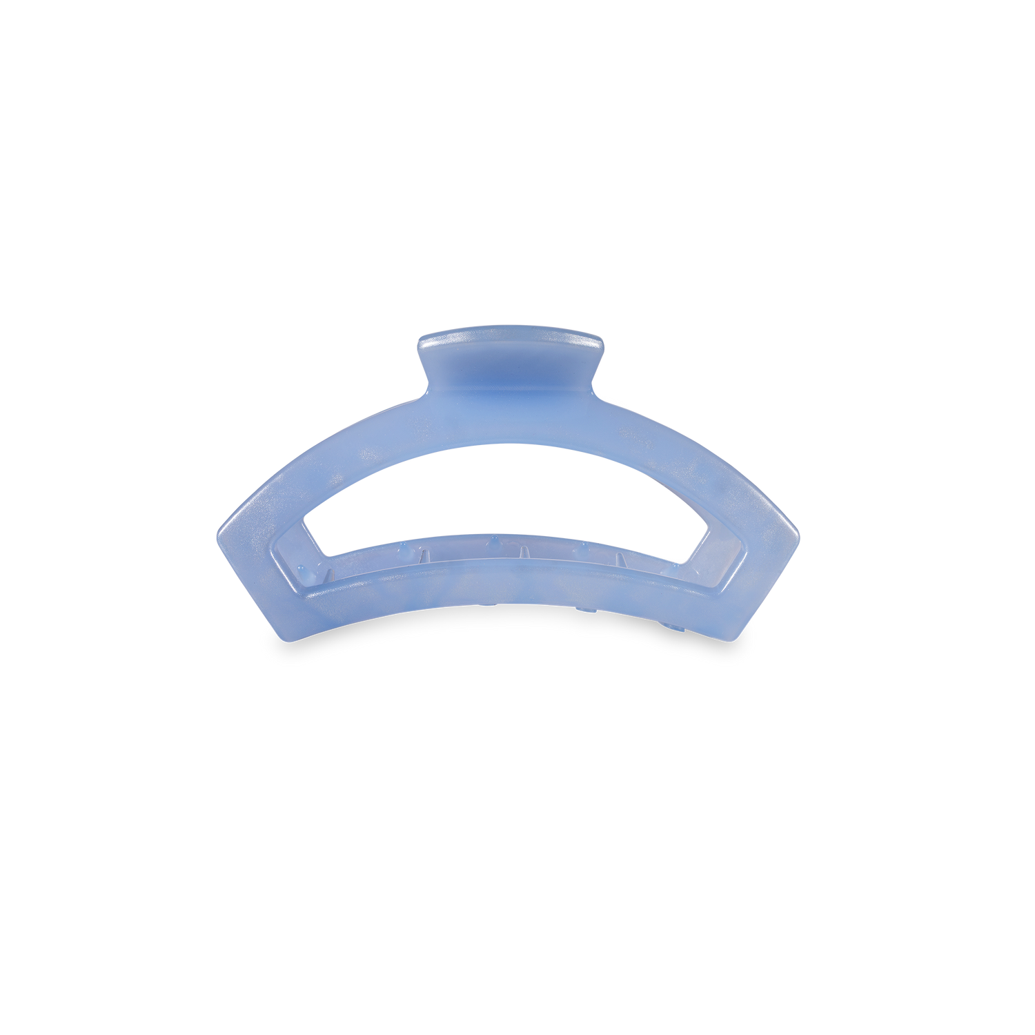 TELETIES - Open Hair Clip | Tiny | Blue Lagoon