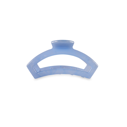 TELETIES - Open Hair Clip | Tiny | Blue Lagoon
