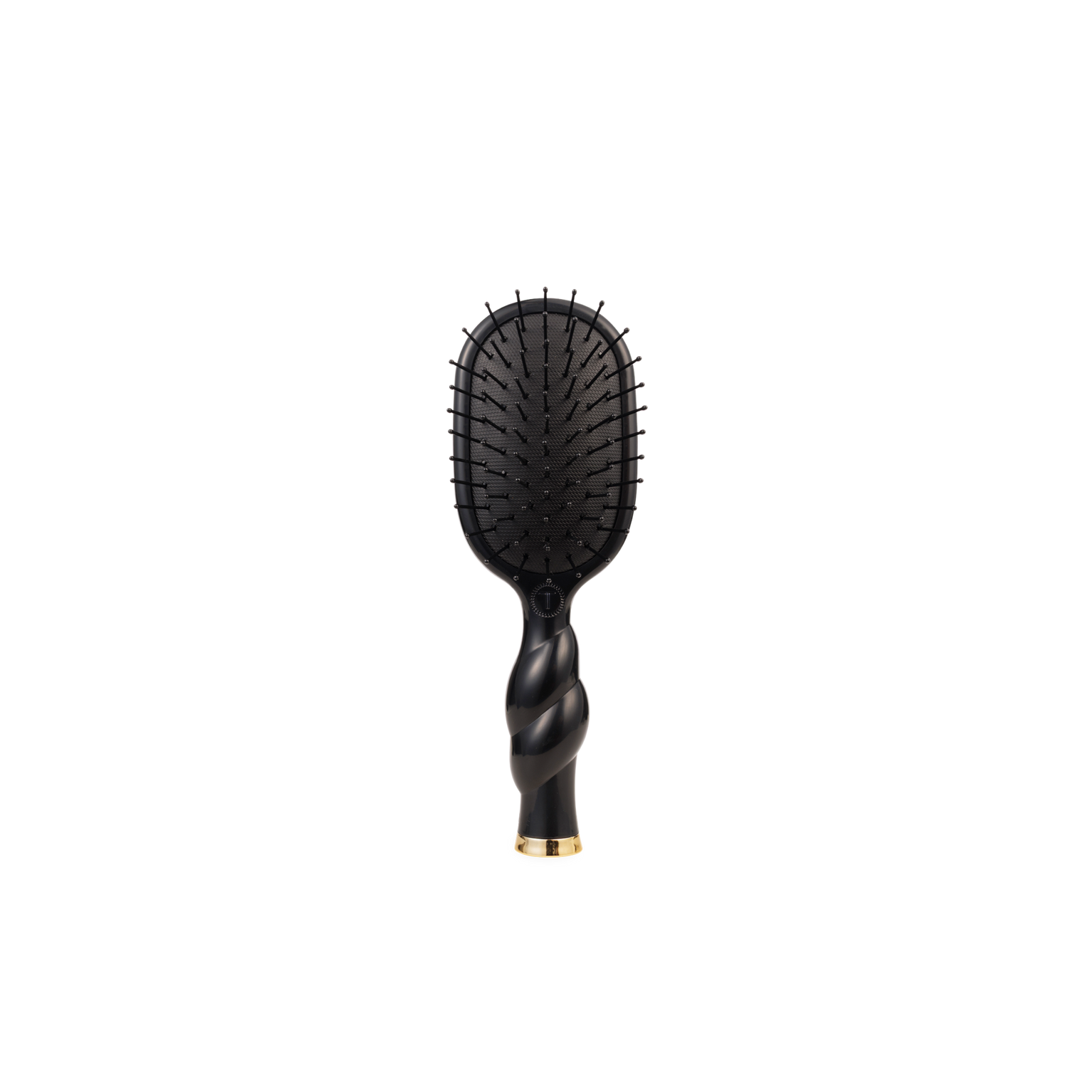 TELETIES - Mini Detangler Brush | Jet Black | Medium