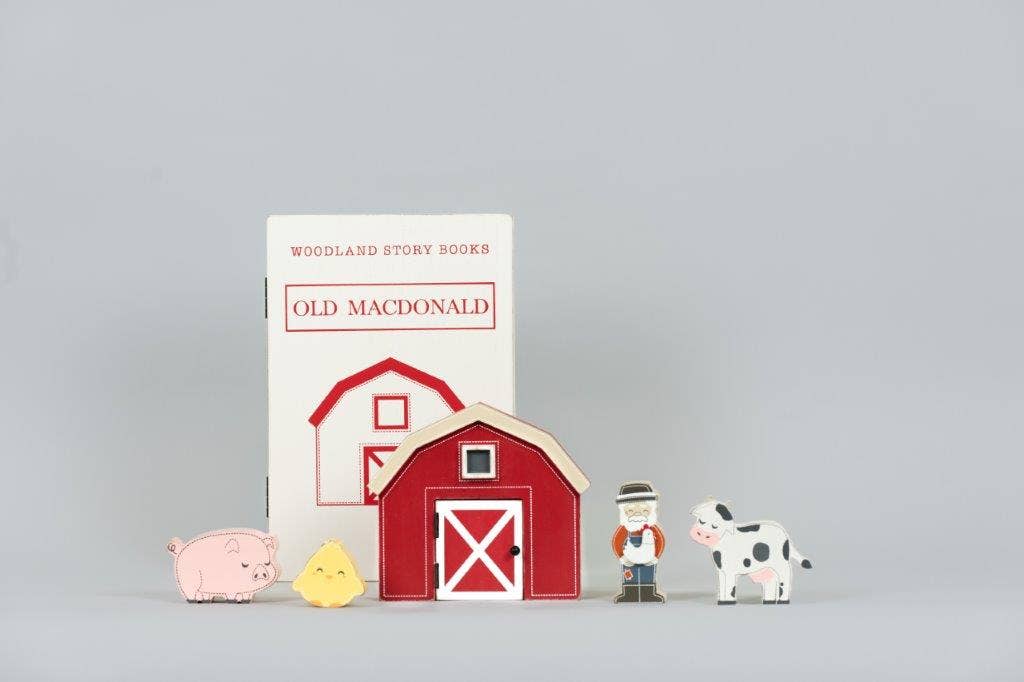 Adams &amp; Co. Woodland Storybook Gift Set Old Macdonald