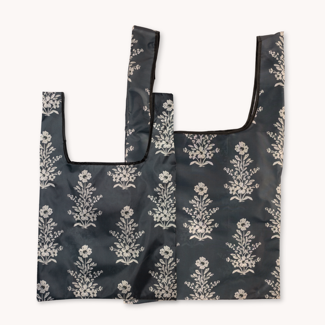 Elyse Breanne Design - Midnight Damask Reusable Bag