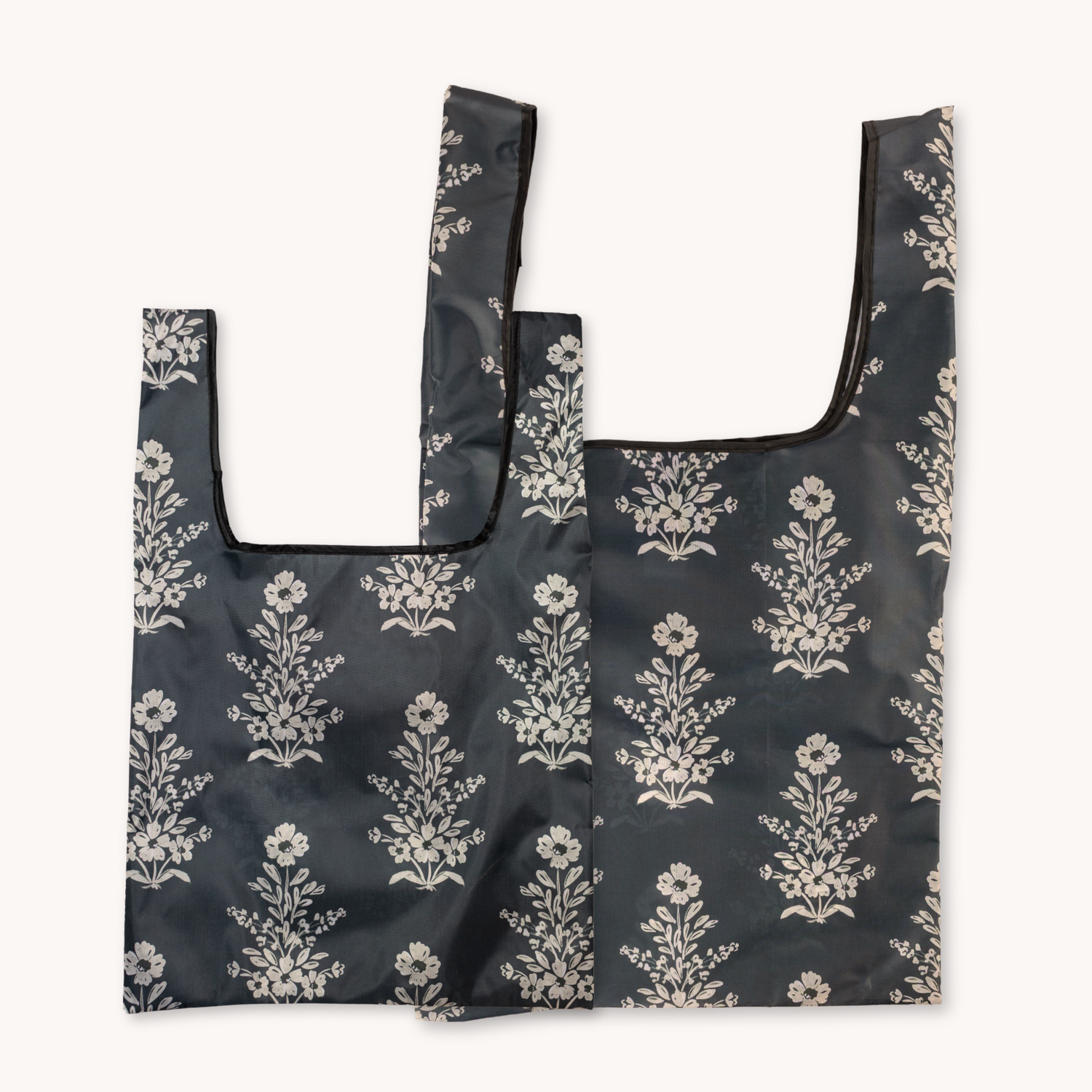 Elyse Breanne Design - Midnight Damask Reusable Bag