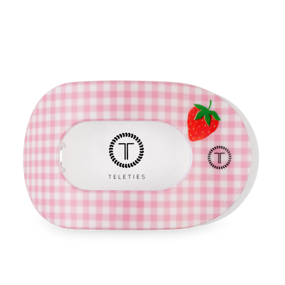 TELETIES - Flat Round Hair Clip | Large | Handpicked