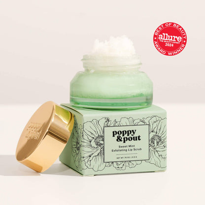 Poppy &amp; Pout - Lip Scrub, Sweet Mint