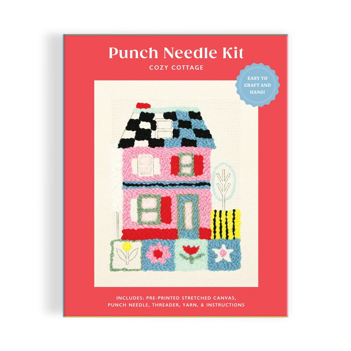 Chronicle Books - Cozy Cottage Punch Needle Kit