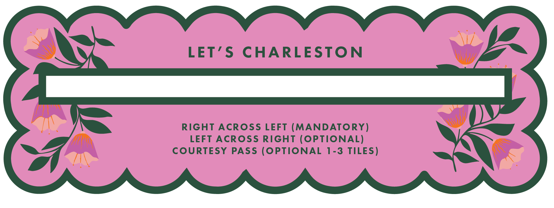Girl Tribe Co - Mahjong Line Finder Tool for Standard and Large Size NMJL Cards - Pink