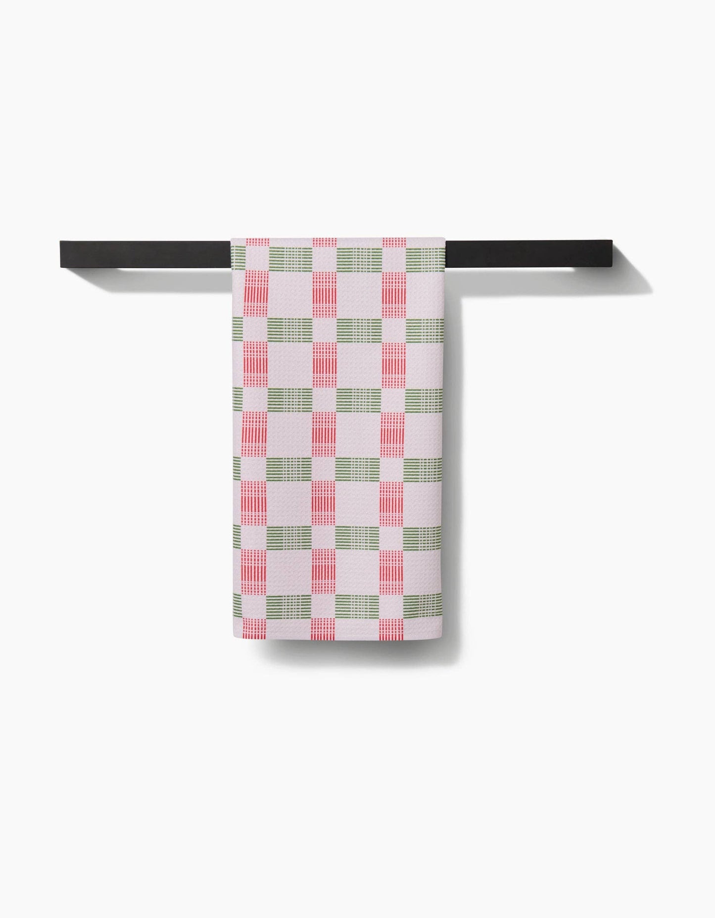 Be Merry Plaid Tea Towel