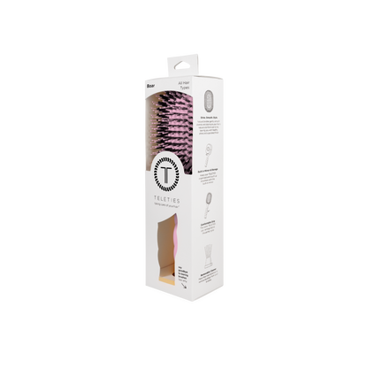 TELETIES - Boar Brush | Full Size | Bubblegum Pink