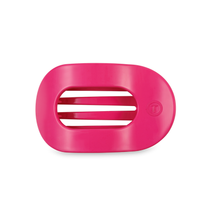 TELETIES - Flat Round Hair Clip | Medium | Tropical Punch