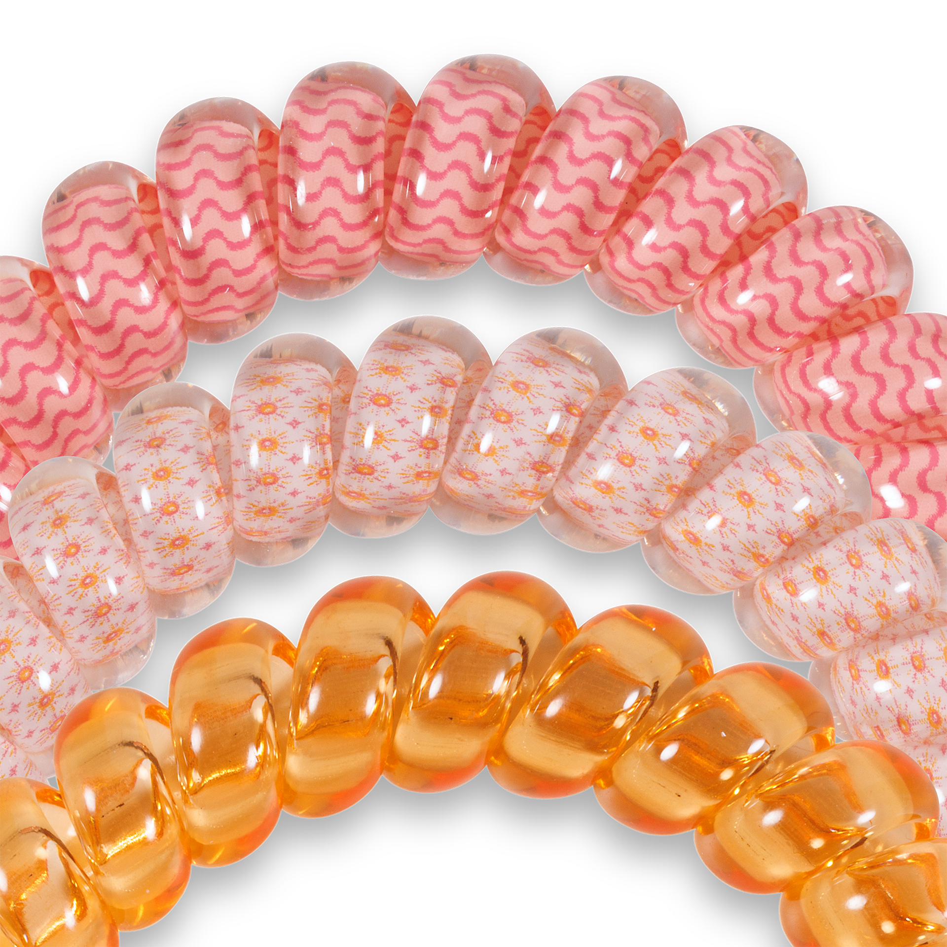 Spiral Hair Coil | Large | Sunny Days Ahead