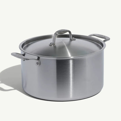 Stainless Clad 12QT Stock Pot