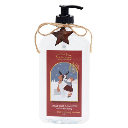 San Francisco Soap / Man Bar Soap - VINTAGE CHRISTMAS CHILDREN - TOASTED ALMOND