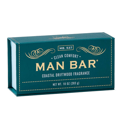 San Francisco Soap / Man Bar Soap - Coastal Driftwood Man Bar