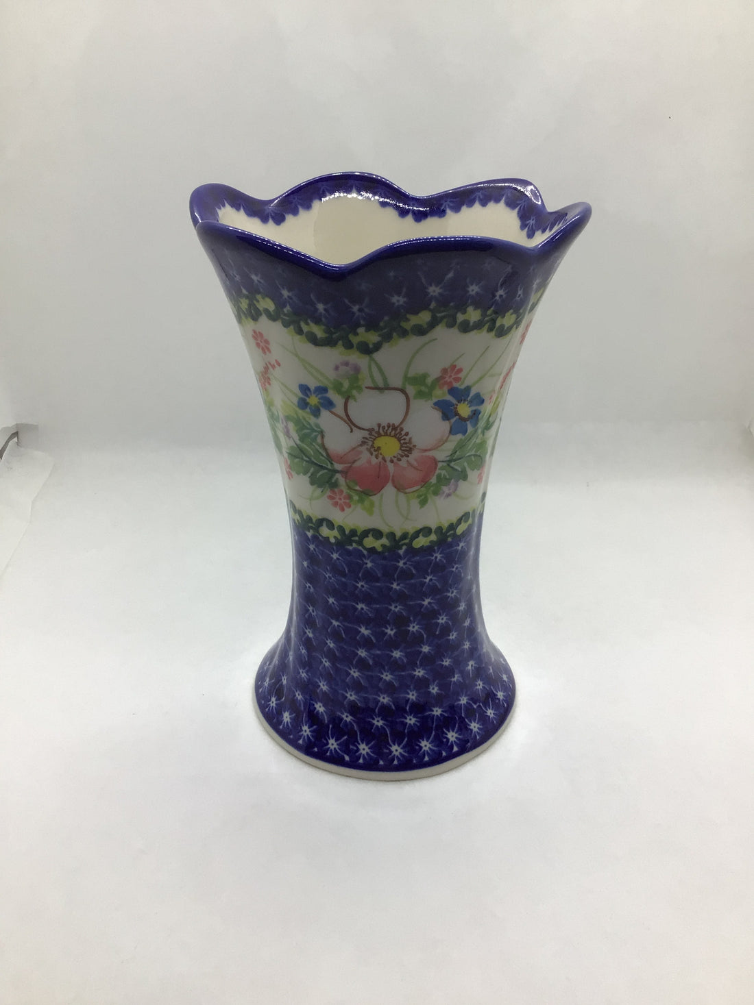KALICH Pink Dogwood Fala Vase