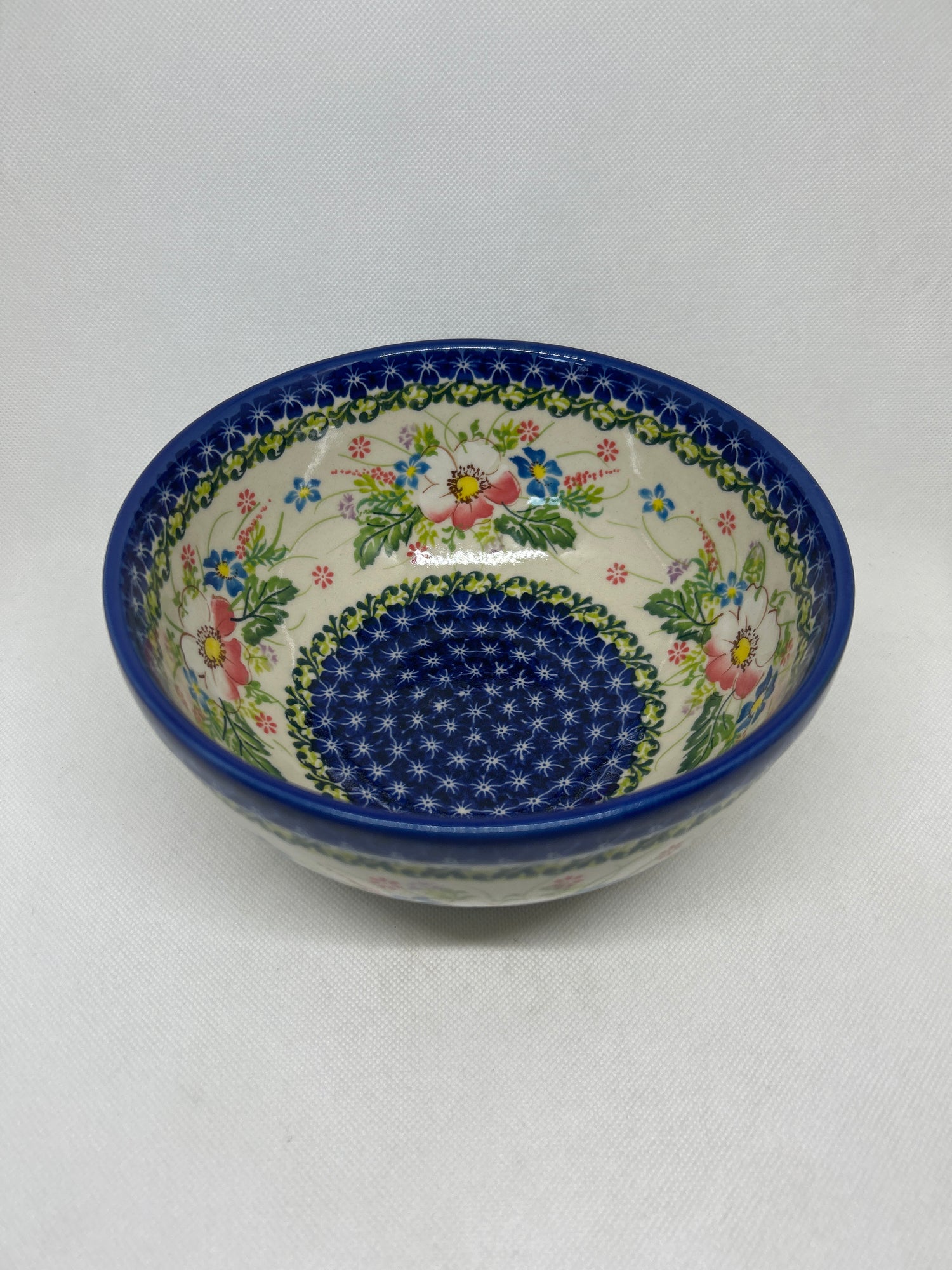 KALICH Pink Dogwood Nesting Bowls 7.5&quot;