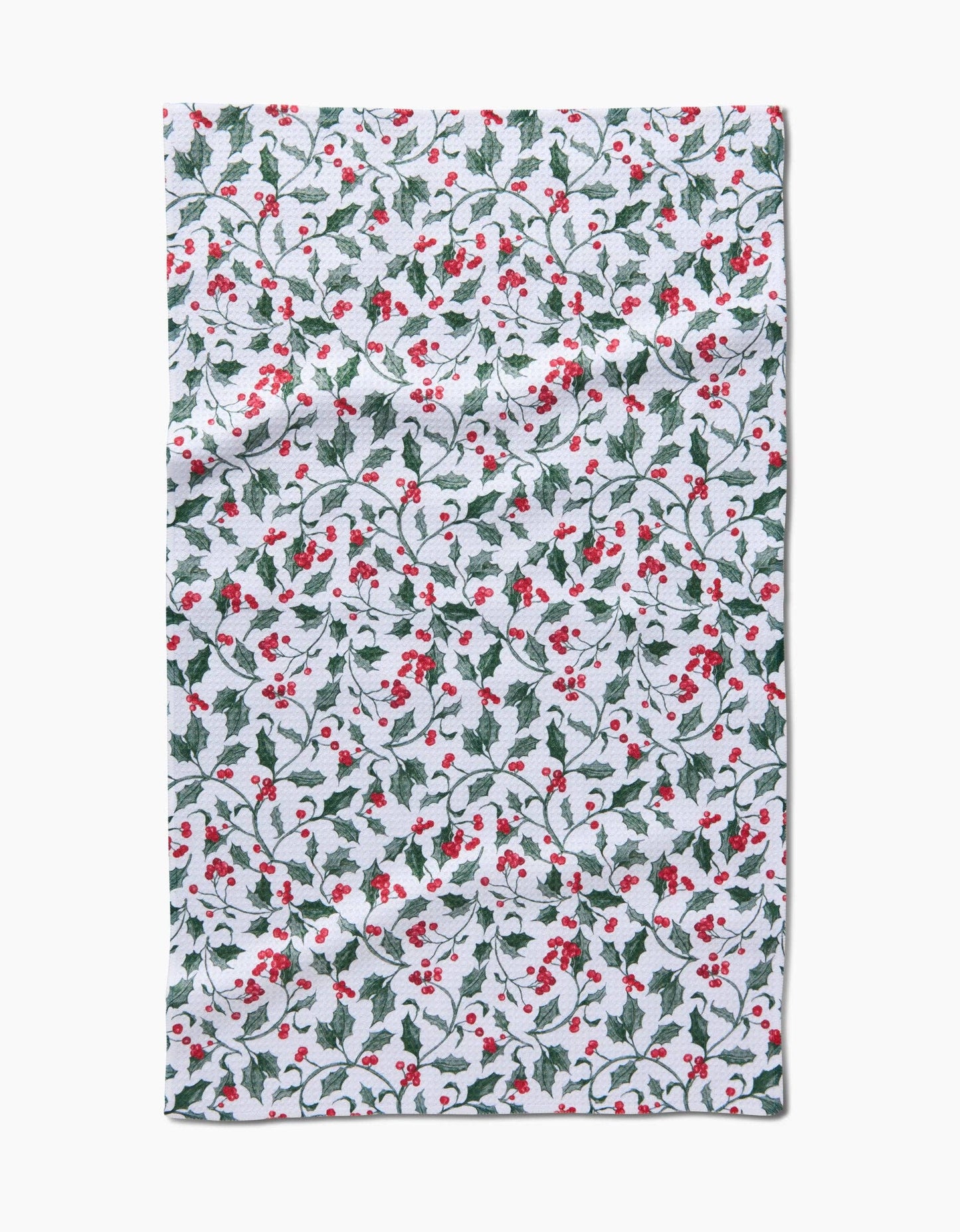 Christmas Holly Tea Towel