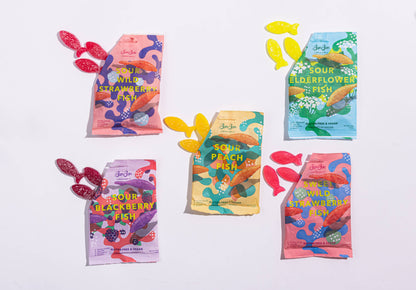BonBon NYC - Sour Wild Strawberry Fish